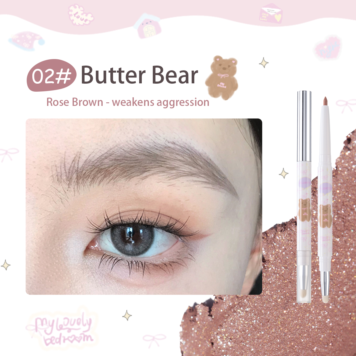 Collection of Bread Bear & Me Eyeliner in a gallery layout